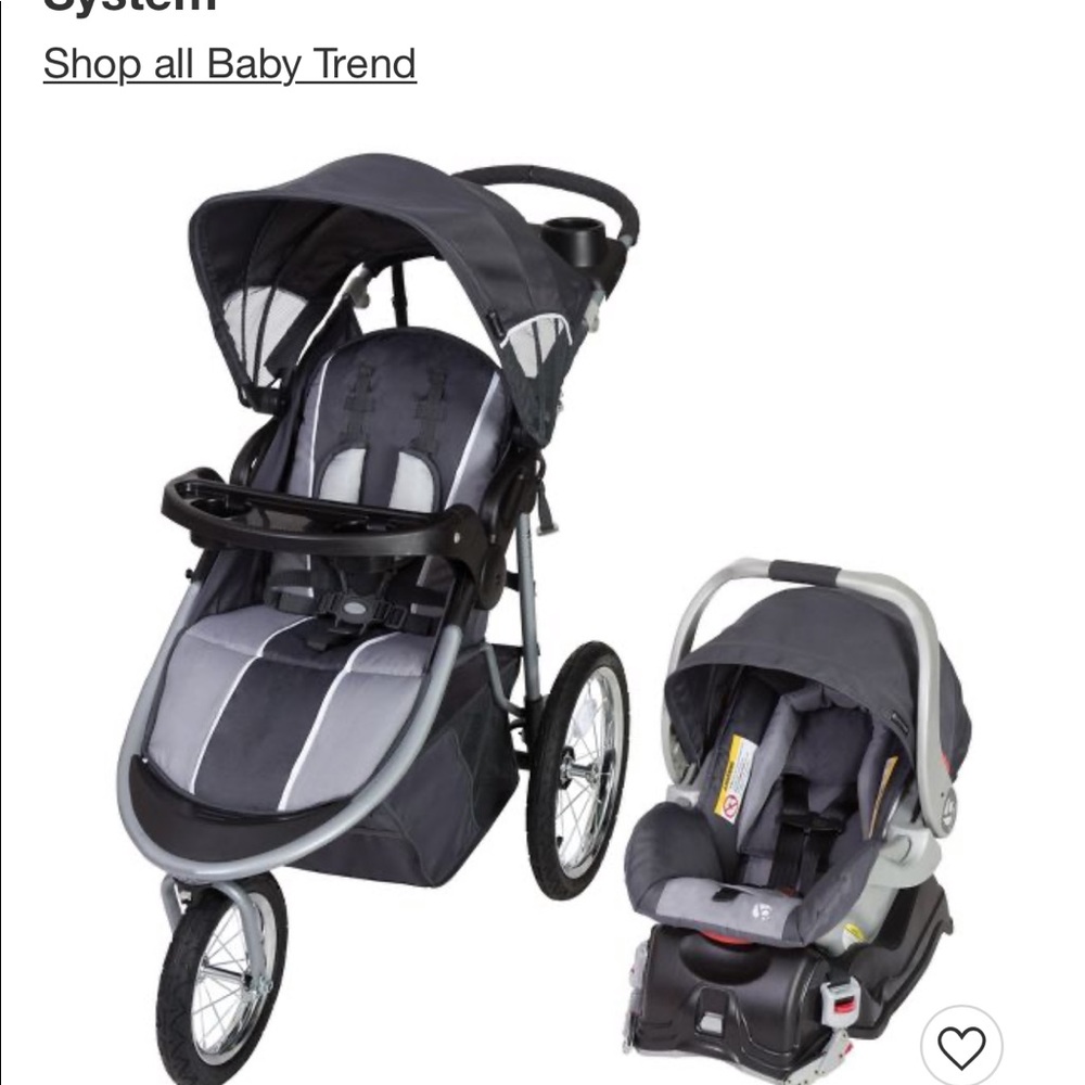 Baby trend jogger stroller WITH car seat